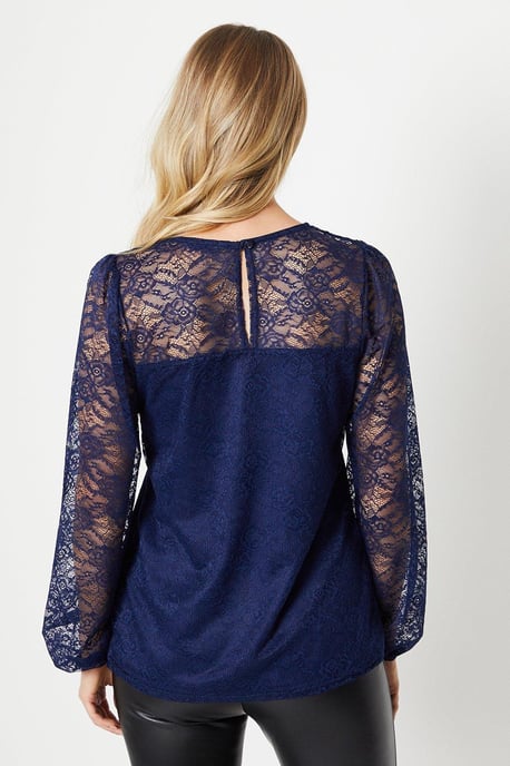 Long Sleeve Lace Top