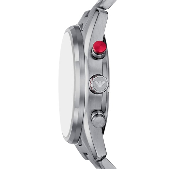 Emporio Armani Racer Men's Silver Watch AR11676 - Image 2