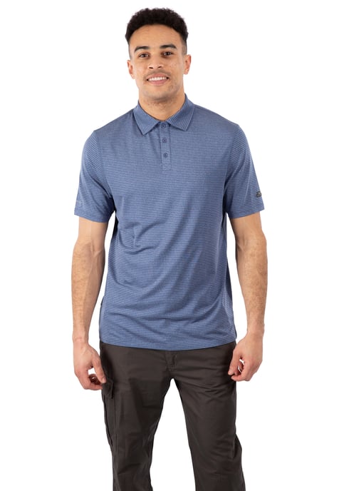 Trespass Boys Fardrum Polo Shirt (Denim)