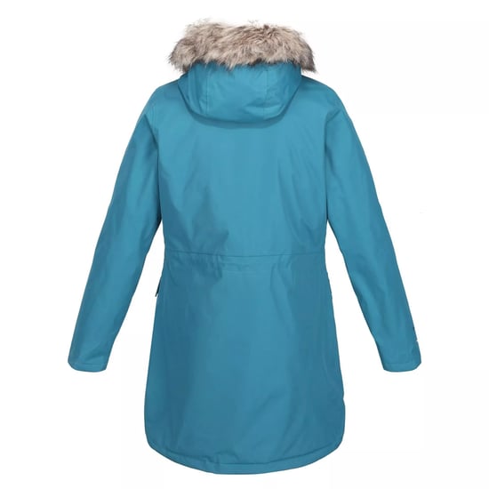 Regatta Womens/Ladies Sabinka Faux Fur Trim Parka (Dragonfly) - Image 2