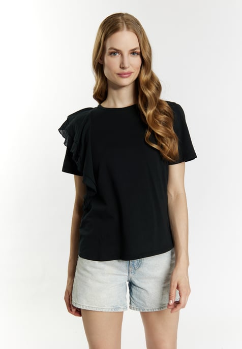 Dreimaster T-Shirt women black - Image 3