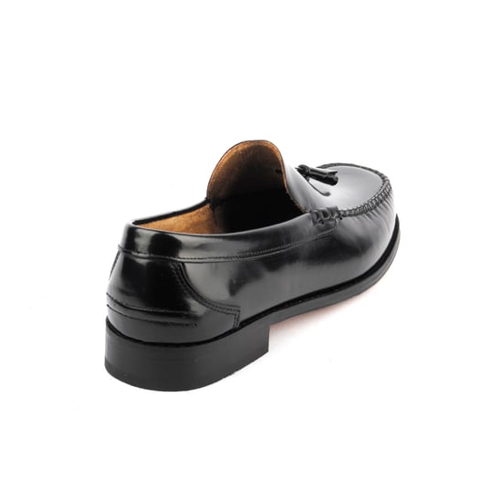 Man's Moccasin Shoe Sotoalto color Black