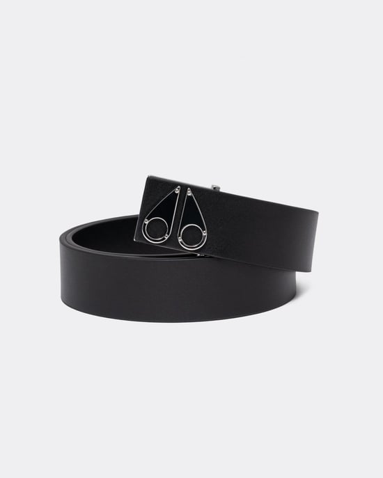 Moose Knuckles Mens Logo Icon Belt - Image 2