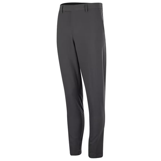Island Green Mens Tour Stretch Tapered Leg Golf Trousers (Charcoal) - Image 1
