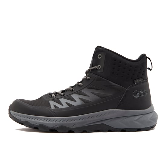 North Ridge Harlow Men's Waterproof Walking & Hiking Mid Boots with Ripstop Upper
