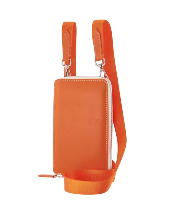 Camiseta Paris - Maison Kitsuné - Naranja - Image 2