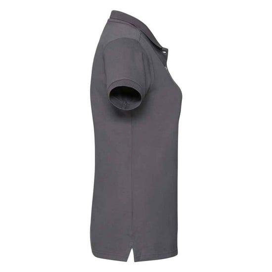 Russell Womens/Ladies Pique Stretch Polo Shirt (Convoy Grey) - Image 3