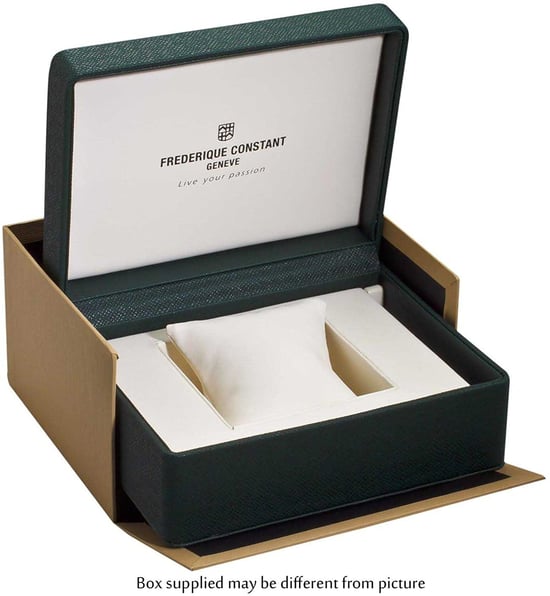 Frédérique Constant Slimline Heart Beat Men's Black Watch FC-312S4S6 - Image 6