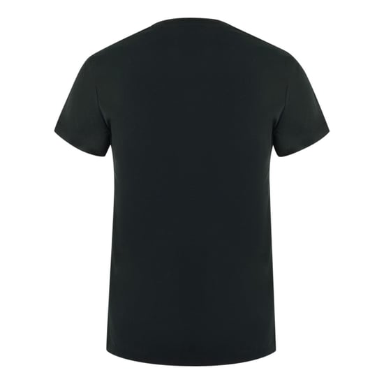 Balmain camiseta negra con logo llamativo en el cuello - Image 2