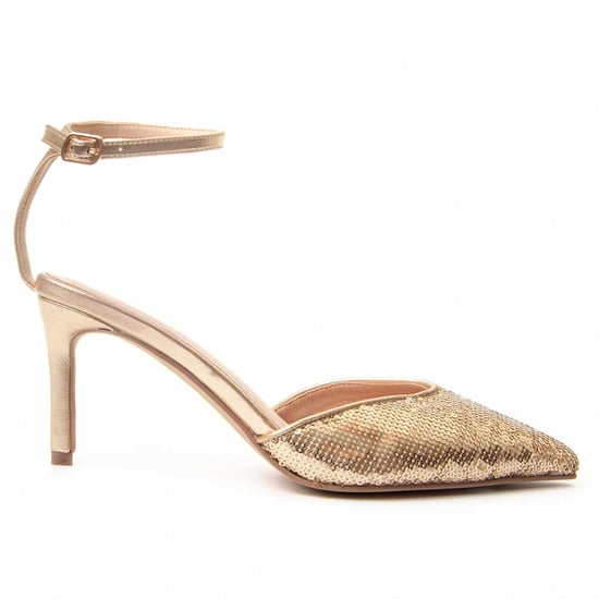Zapato de Tacón Montevita Festshoe2 en Dorado - Image 2