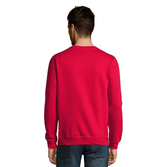 SOLS Unisex Adult New Supreme Sweatshirt (Red) - Image 2