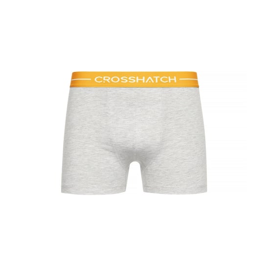 Crosshatch Mens Astral Boxer Shorts (Pack of 12) (Grey Marl) - Image 5