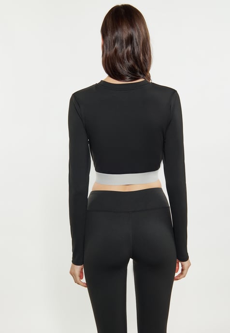 Mymo longsleeve women black - Image 4