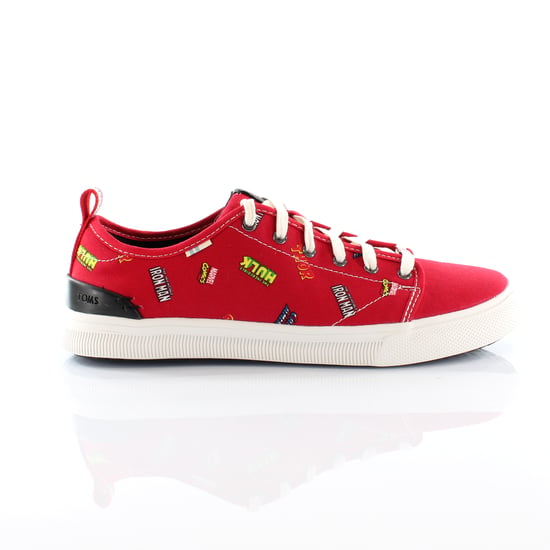 Toms x Marvel Trvl Lite Low Womens Red Trainers