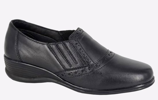 Mod Comfys Brianna Leather Womens Shoes - Image 1