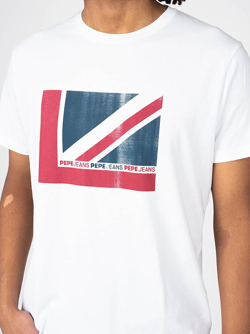 Pepe Jeans Camiseta Ramone Hombre Blanco - Image 5