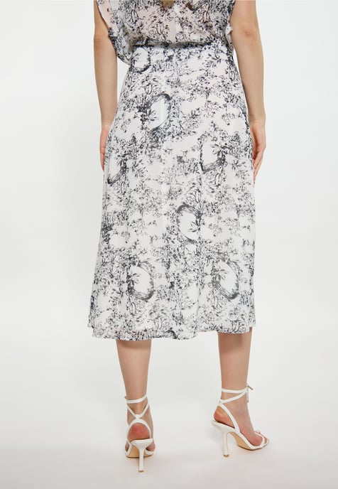 Dreimaster Skirt women black white - Image 4