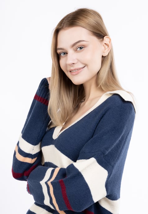 Dreimaster Knitted pullover women - Image 5