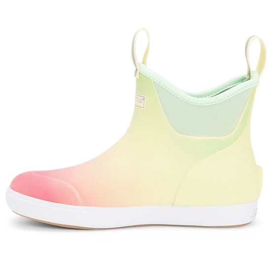 Xtratuf Ankle Deck Rubber Yellow Aurora Wellington Boots - Image 6