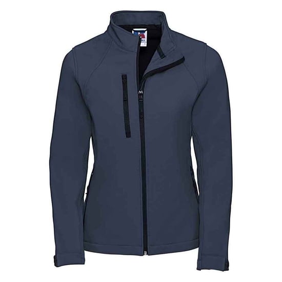 Russell Womens/Ladies 3 Layer Soft Shell Jacket (French Navy) - Image 1