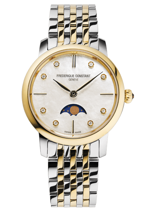 Frédérique Constant Slimline Moonphase Women's Multicolour Watch FC-206MPWD1S3B - Image 1