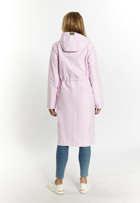 Schmuddelwedda raincoat women pastel pink - Image 4