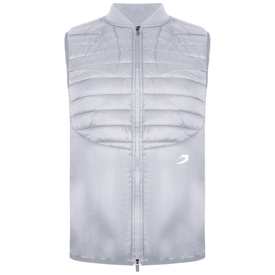 Chaleco gris claro para hombre BoxRaw Nelson - Image 1