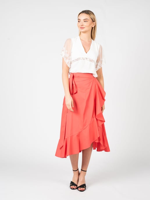 Pinko Top Tama de mujer Blanco - Image 2