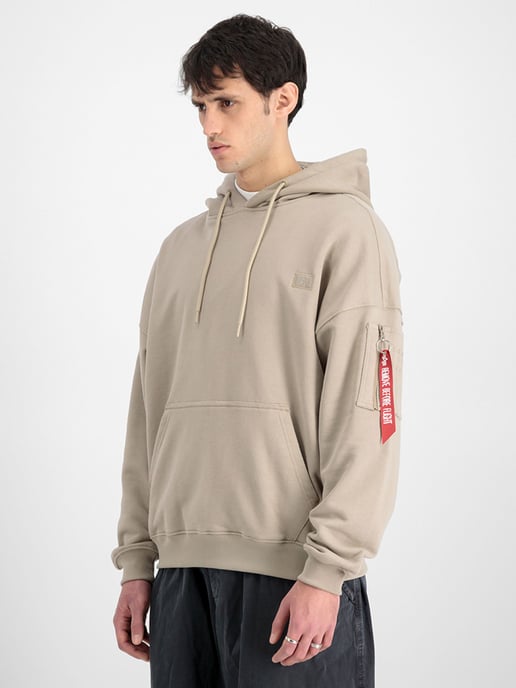 Sudadera Essentials Rl de Alpha Industries para hombre en color arena - Image 2
