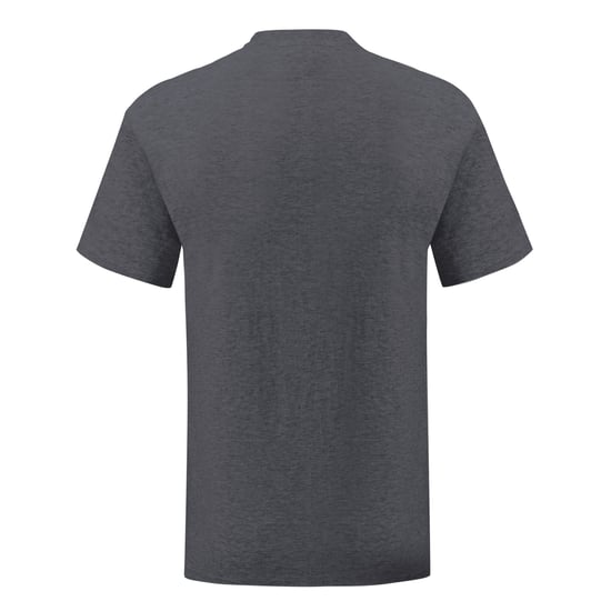 Fruit of the Loom Mens Iconic 150 Heather T-Shirt (Dark Heather Grey) - Image 2