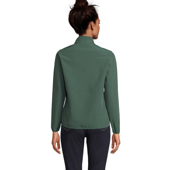 SOLS Womens/Ladies Falcon Zipped Soft Shell Jacket (Forest Green) - Image 2