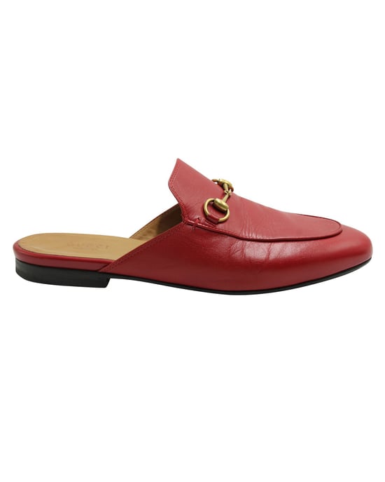 Red Mules with Horsebit - Image 1