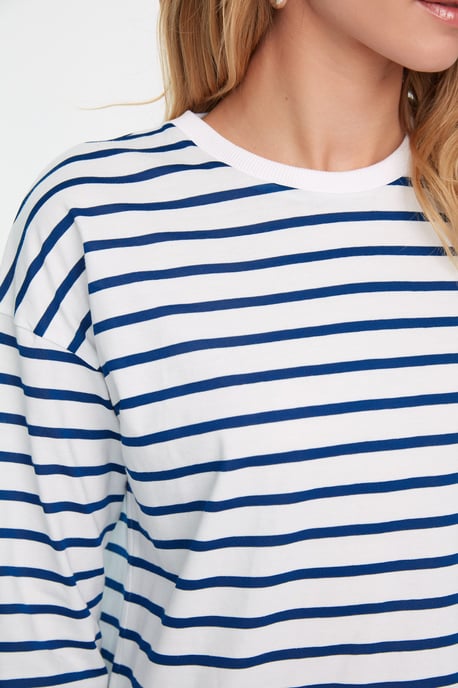 Trendyol Women's  Striped  Modest Tunic - Image 3