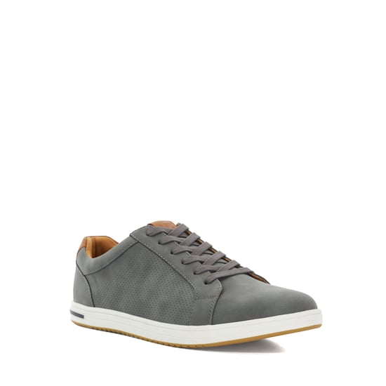 Dune Mens Tezzy - Perforated Lace-Up Trainers