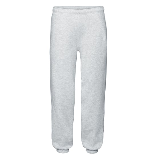 Fruit of the Loom Mens Premium Elasticated Cuff Jogging Bottoms (Heather Grey) - Image 1