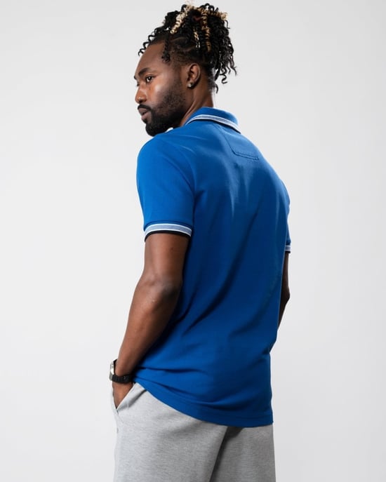 BOSS Green Paddy Contrast Mens Polo NOS - Image 4