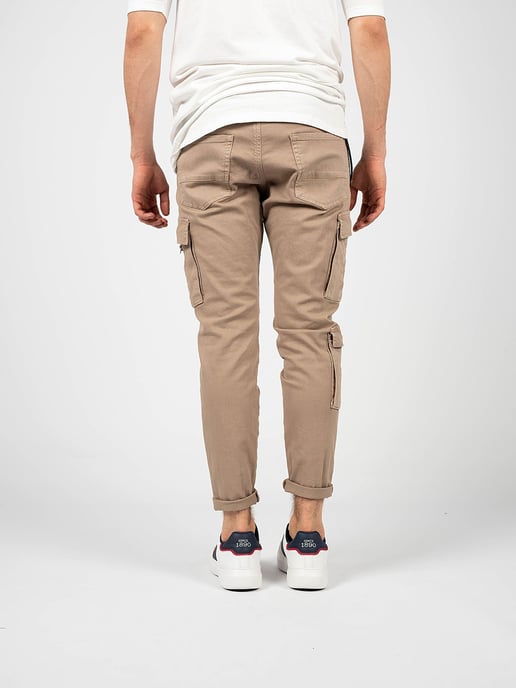 Pantalón Xagon Man Hombre Beige - Image 4