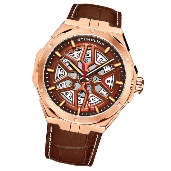Brown Gio Swiss Automatic 44mm Skeleton - Image 2