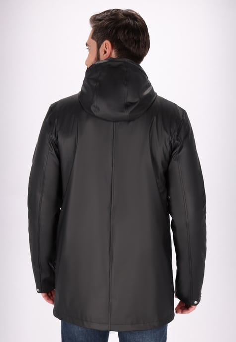 Schmuddelwedda rain jacket Men black - Image 4