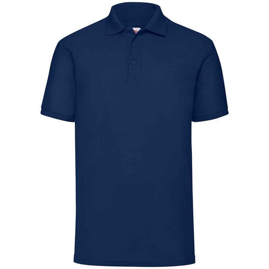 Fruit of the Loom Mens Pique Polo Shirt (Navy) - Image 1