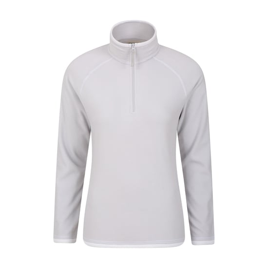 Mountain Warehouse Womens/Ladies Montana Half Zip Fleece Top (Grey) - Image 1