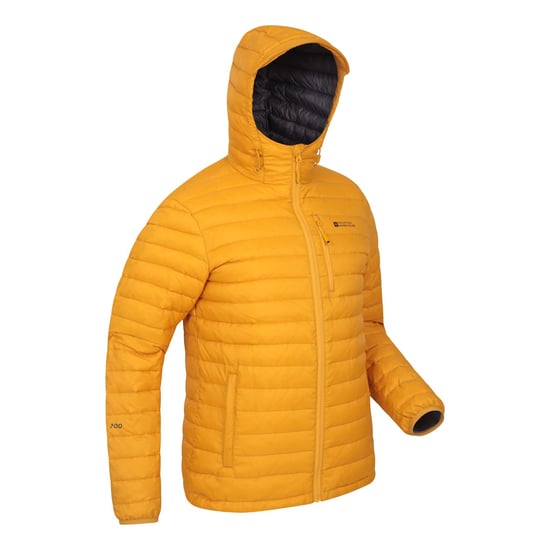 Mountain Warehouse Mens Henry II Extreme Down Filled Padded Jacket (Mustard) - Image 4