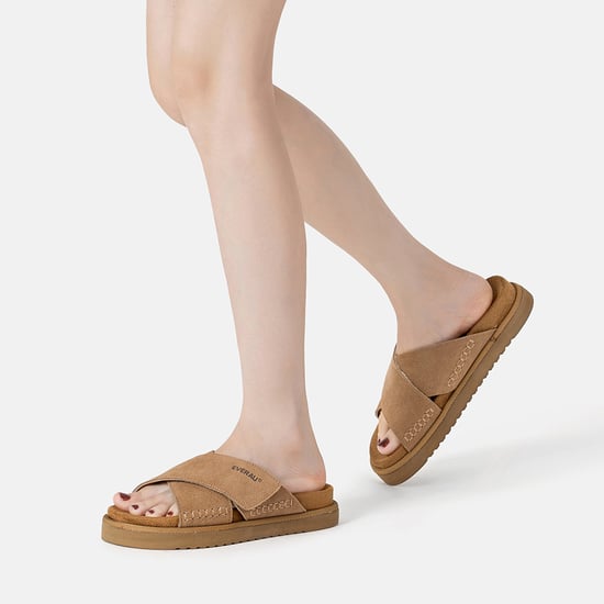 EVER AU Mujer Sandalias De Piel - Rose - Image 2