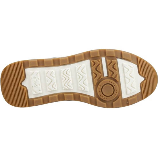 TOMS TRVL Lite Retro Leather Women's Silver Trainers - Image 3
