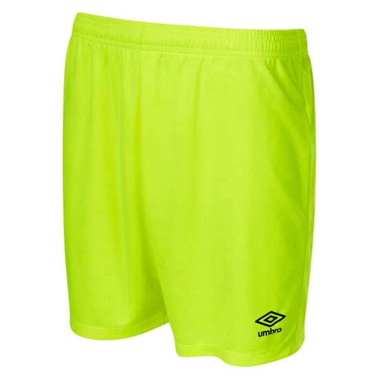 Umbro Childrens/Kids Club II Shorts (Safety Yellow/Carbon) - Image 1