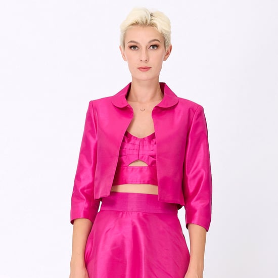Taffeta Crop Jacket - Image 6
