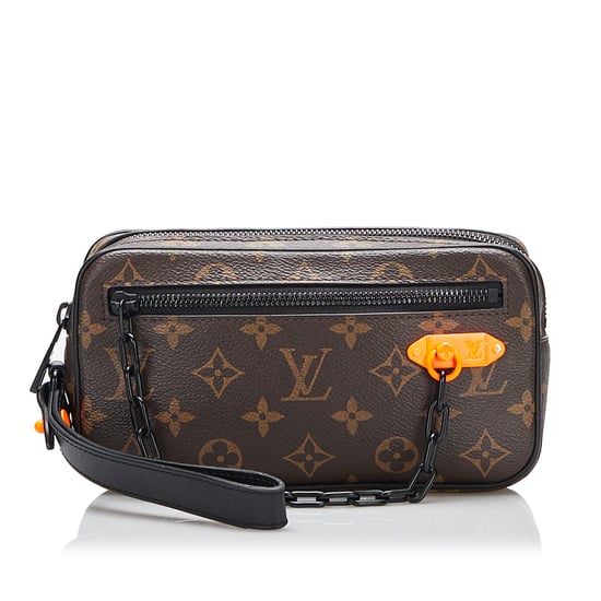 Vintage Louis Vuitton Monogram Solar Ray Pochette Volga Brown - Image 1