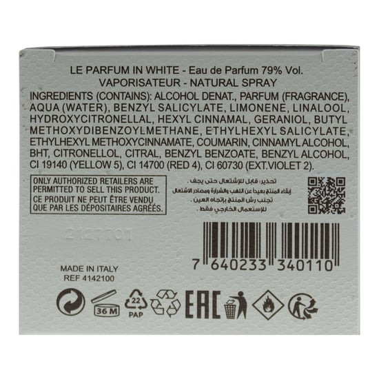 Elie Saab Le Parfum In White Eau de Parfum Spray de 50 ml - Image 2