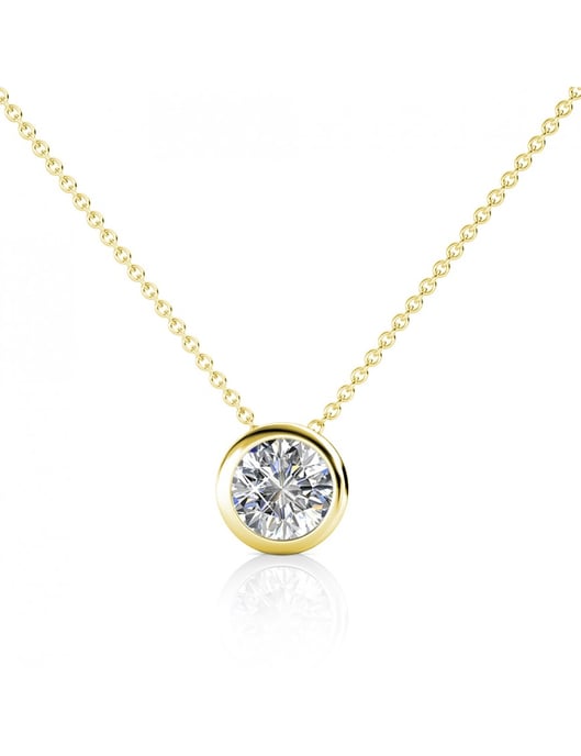 Colgantes Simplicity - Oro y Cristal - Image 1