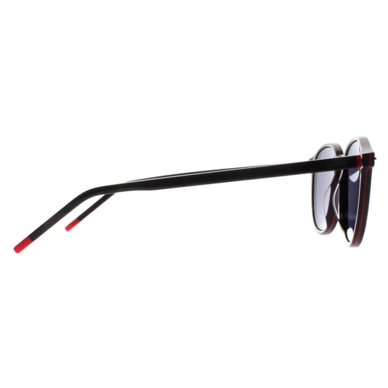 Hugo by Hugo Boss Round Mens Black Red Mirror HG 1169/S